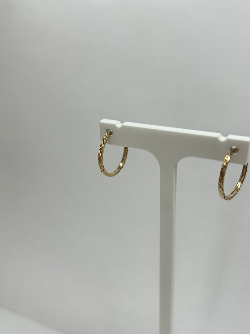 СКОН585 СЕРЬГИ КОНГО (Au 585)