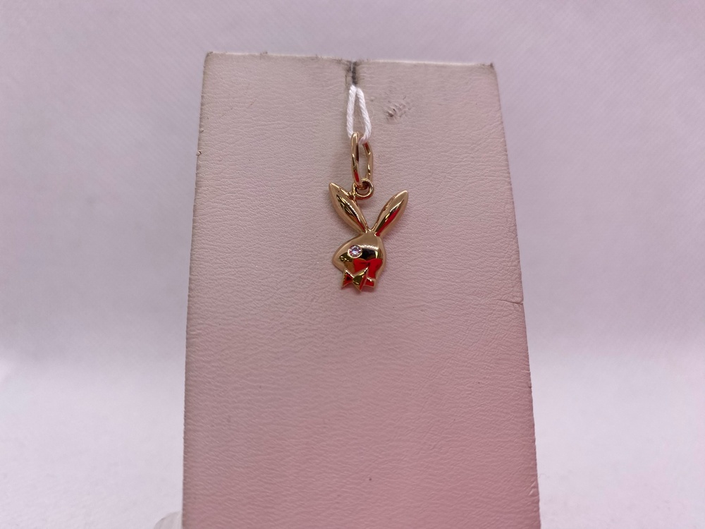 ПОДКМ585 ПОДВЕСКА С КАМНЕМ (Au 585)