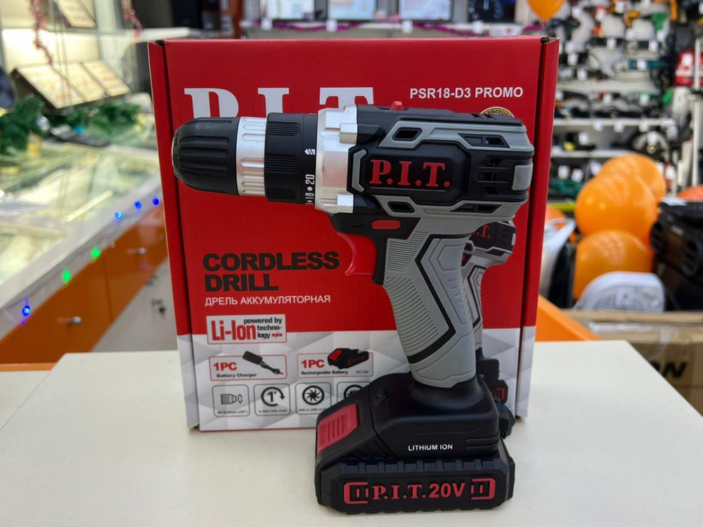 Шуруповерт P.I.T. PSR18-D3 Шуруповерт P.I.T. PSR18-D3