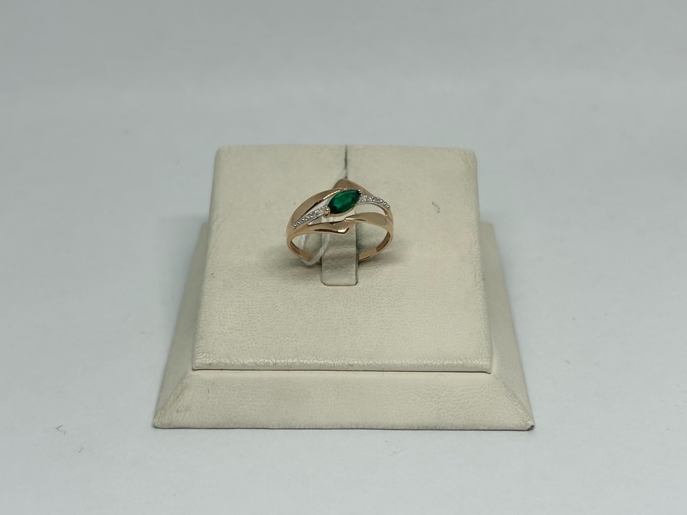 КОЛКМИ585 КОЛЬЦО С КАМНЯМИ (Au 585)