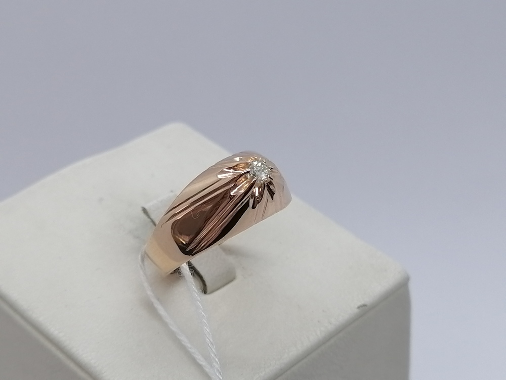 КОЛЬЦО БРИЛЛИАНТ Au 583