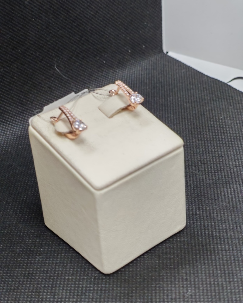 СЕРЬГИ С КАМНЯМИ (Au 585)