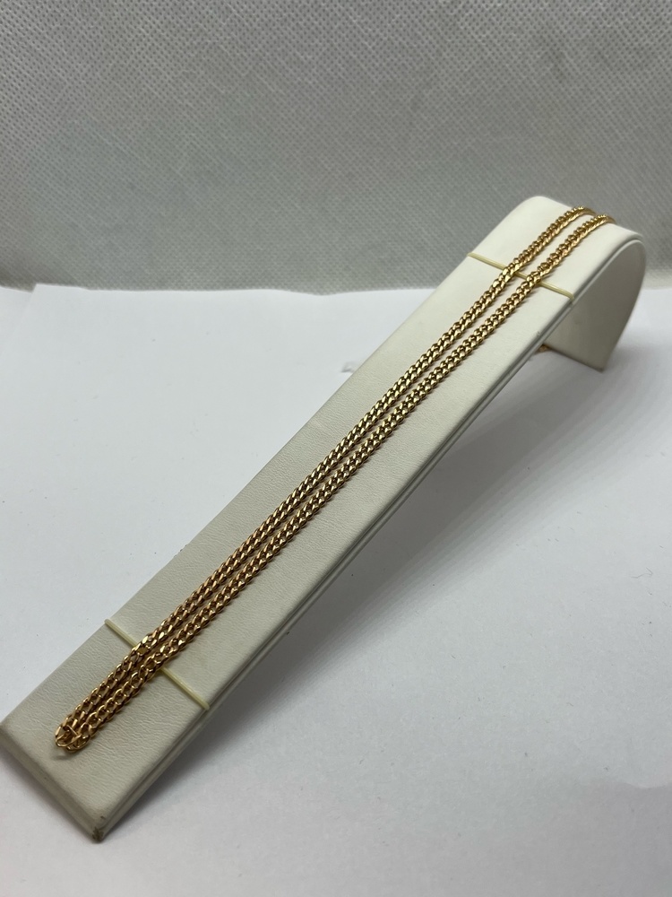 ЦЕПЬ ПОЛНОВЕСНАЯ Ромб двойной (Au 585)