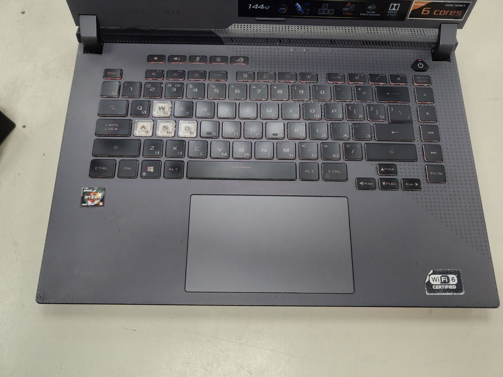 Ноутбук ASUS; Ryzen 5 5600H, GeForce RTX 3050 Ti, 8 Гб, 500 Гб, Нет