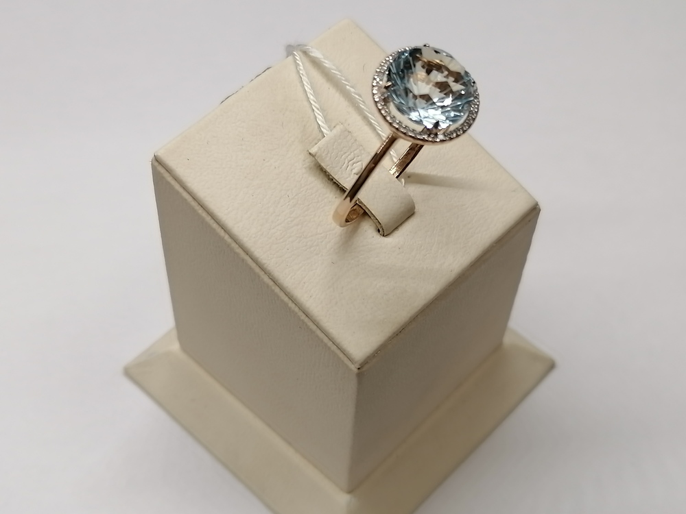 КОЛКМИ585 КОЛЬЦО С КАМНЯМИ (Au 585)