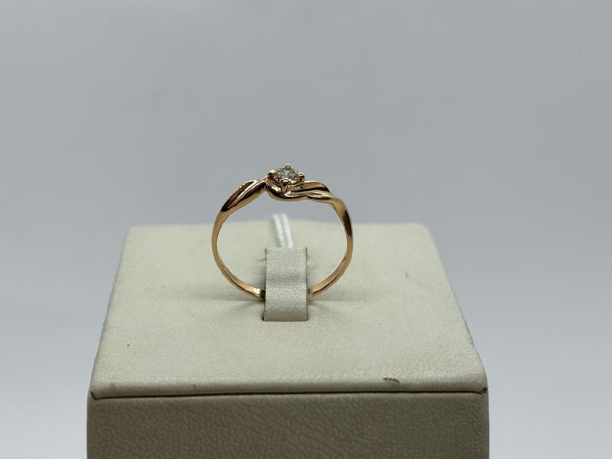 КОЛЬЦО БРИЛЛИАНТ Au 585