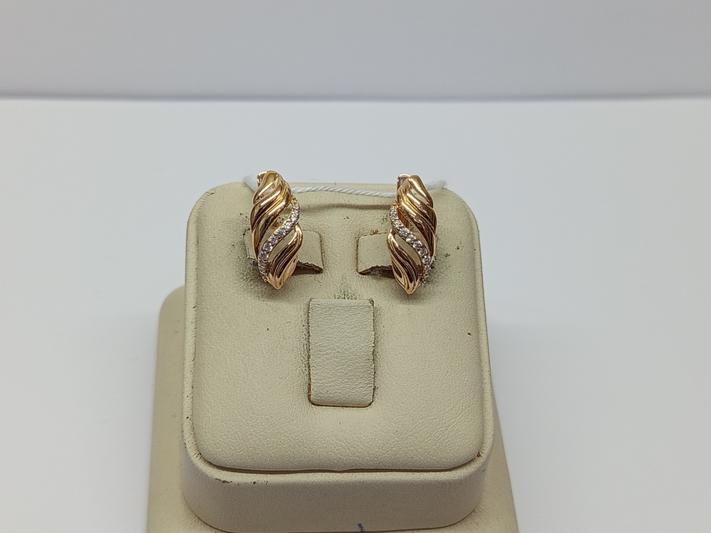 СЕРЬГИ С КАМНЯМИ (Au 585)