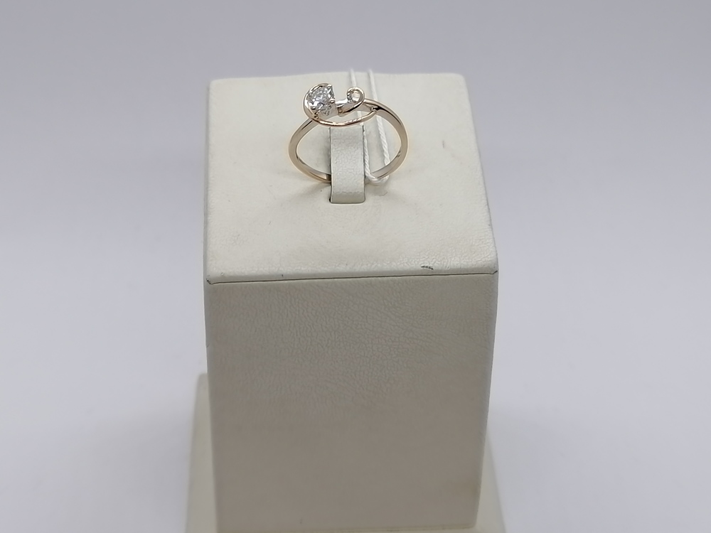 КОЛЬЦО БРИЛЛИАНТ Au 585