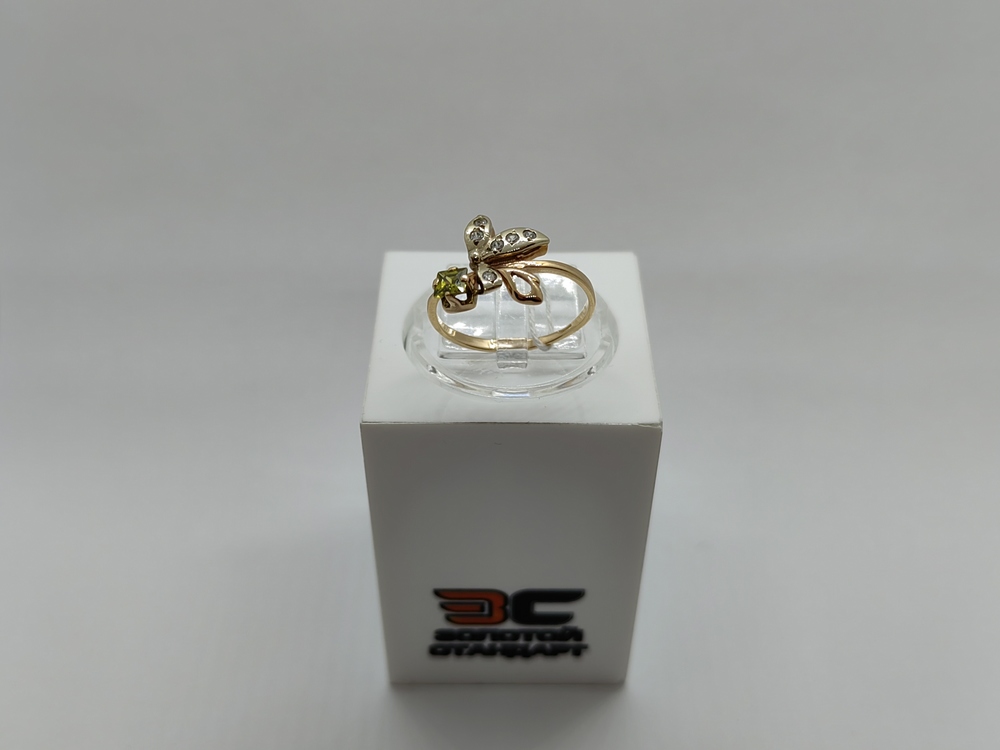 КОЛКМИ585 КОЛЬЦО С КАМНЯМИ (Au 585)
