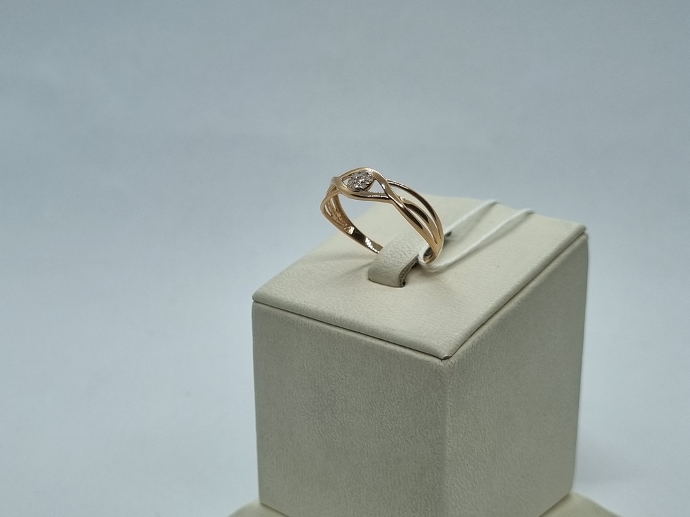 КОЛЬЦО БРИЛЛИАНТ Au 585