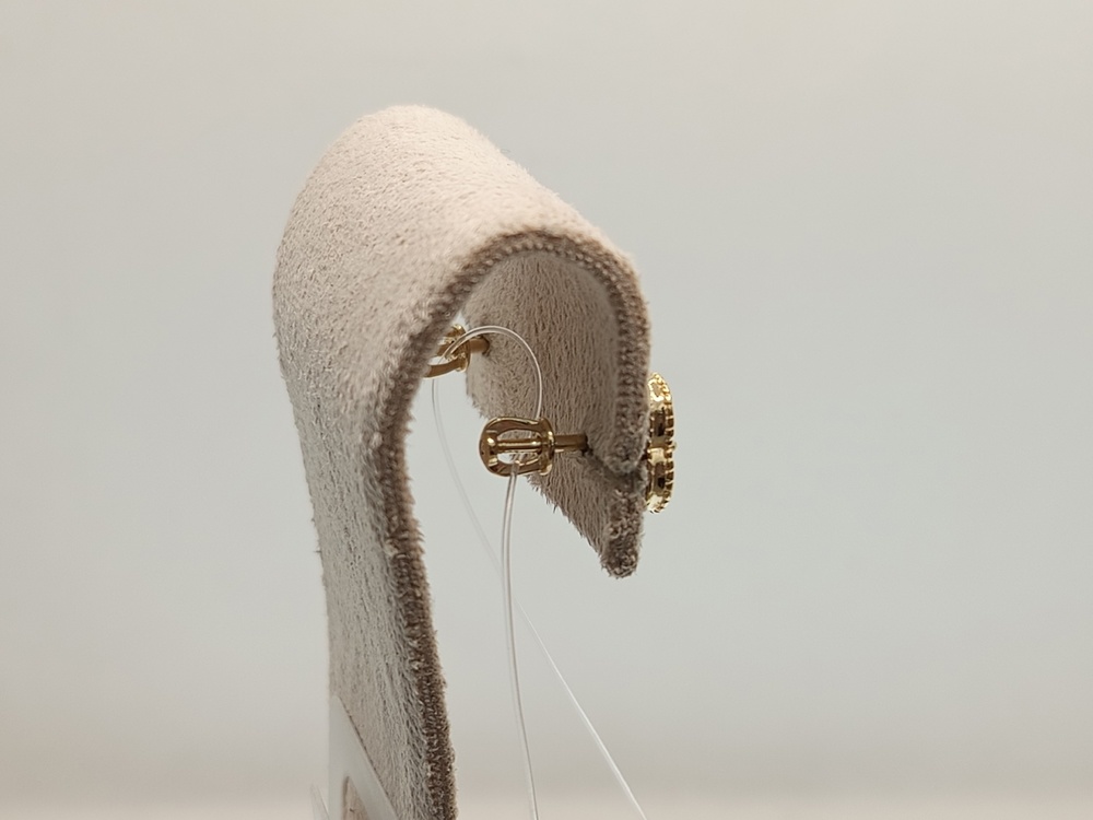 СЕРЬГИ ПУСЕТЫ, Перламутр (Au 585)