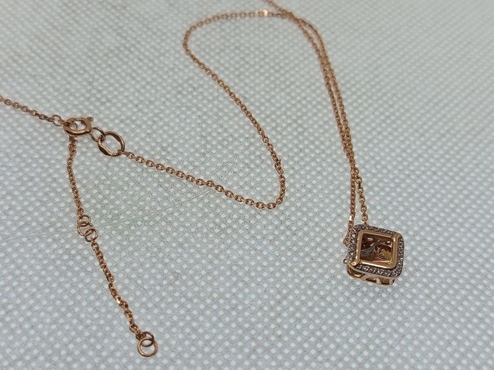 КОЛЬЕ БРИЛЛИАНТ (Au 585)