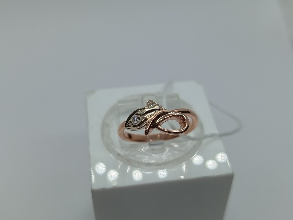 КОЛЬЦО БРИЛЛИАНТ Au 585