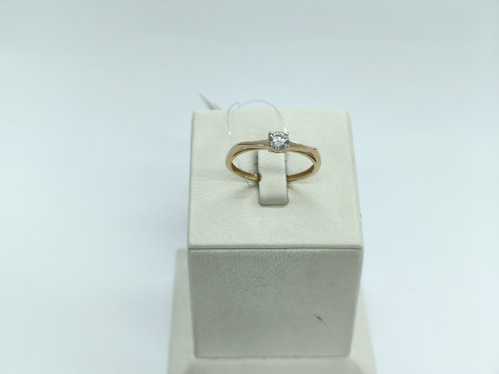 КОЛЬЦО С КАМНЕМ (Au 585)