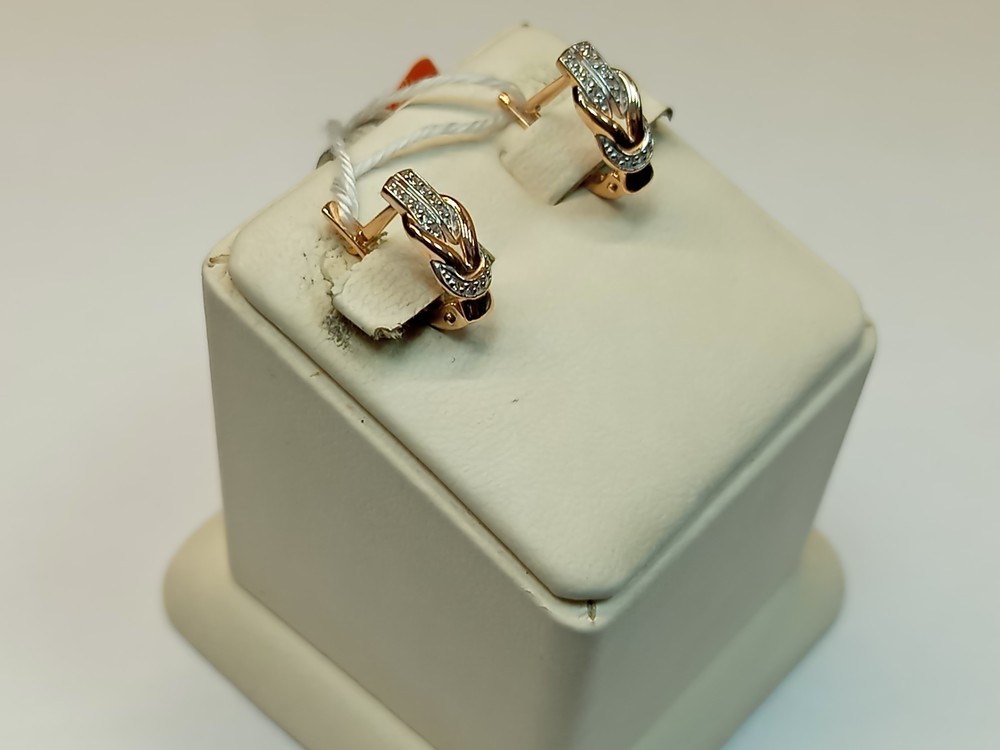 СЕРЬГИ С КАМНЯМИ (Au 585)