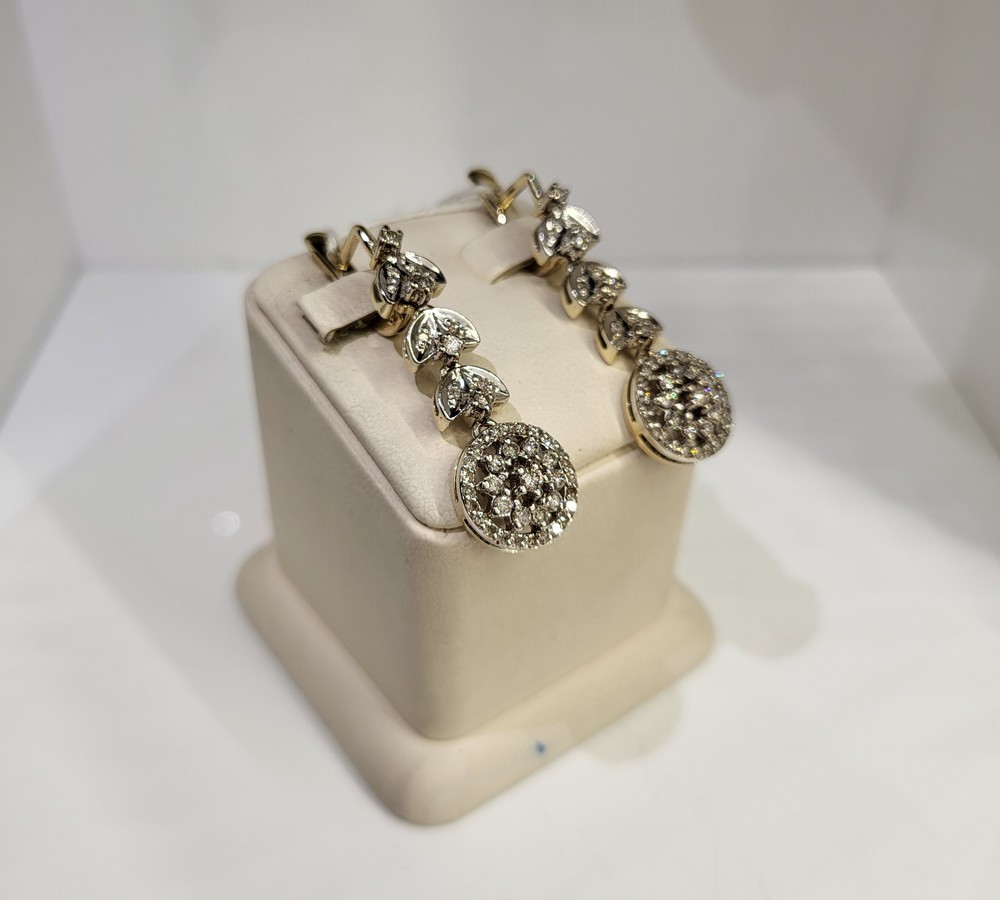 СЕРЬГИ БРИЛЛИАНТ (Au 585)