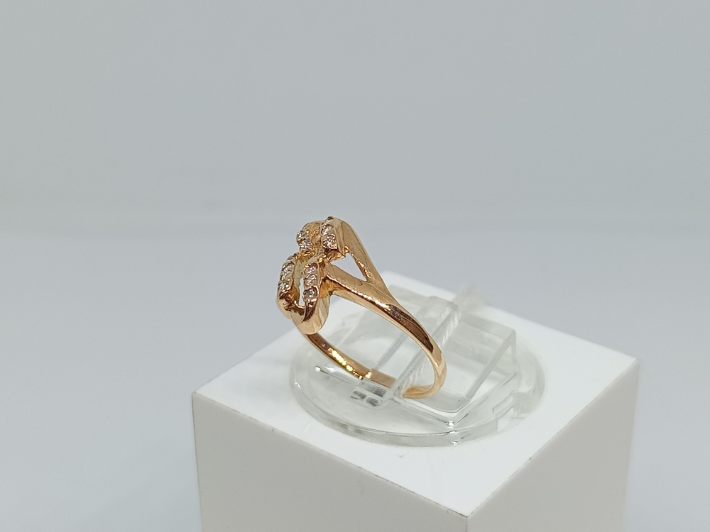 КОЛКМИ585 КОЛЬЦО С КАМНЯМИ (Au 585)