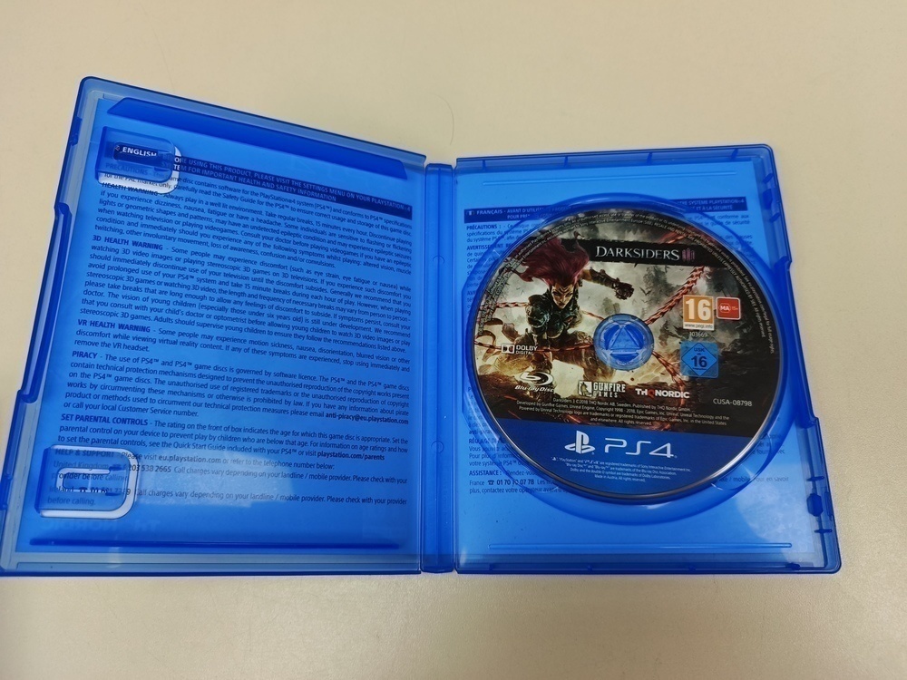 Игра Playstation 4 Darksiders 3