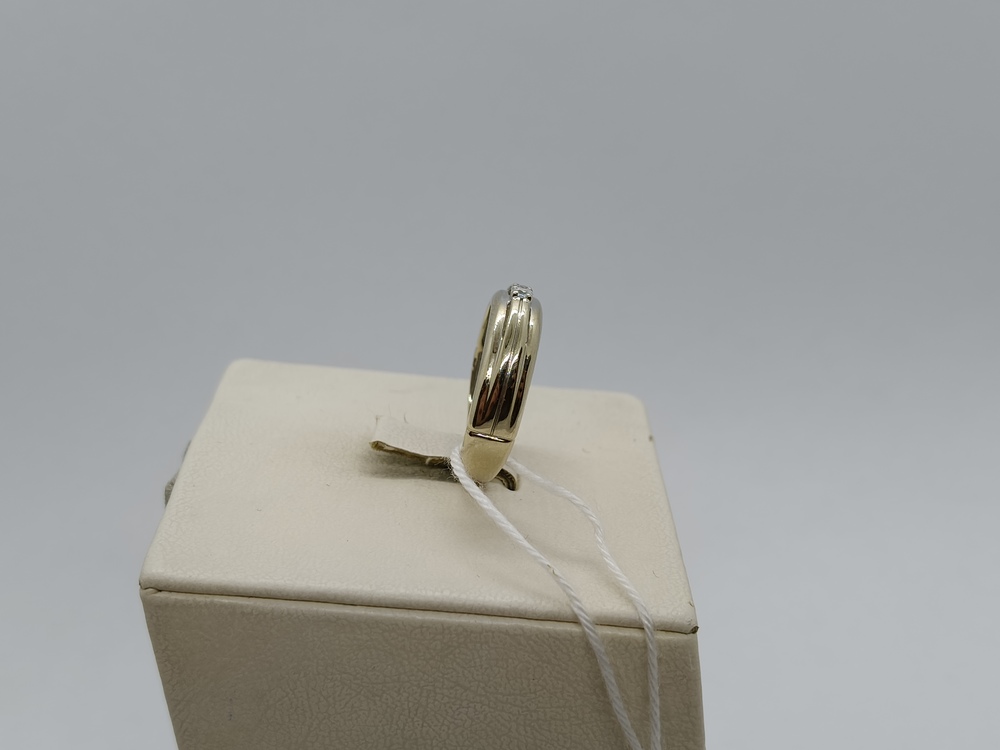 КОЛКМ585 КОЛЬЦО С КАМНЕМ (Au 585)