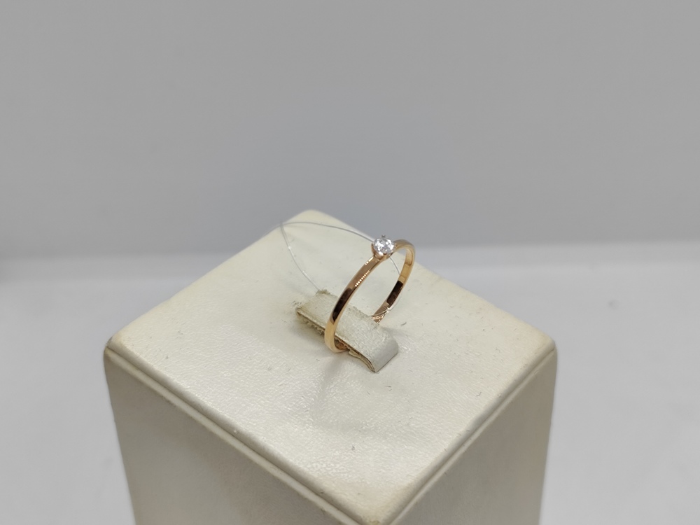 КОЛЬЦО С КАМНЕМ (Au 585)