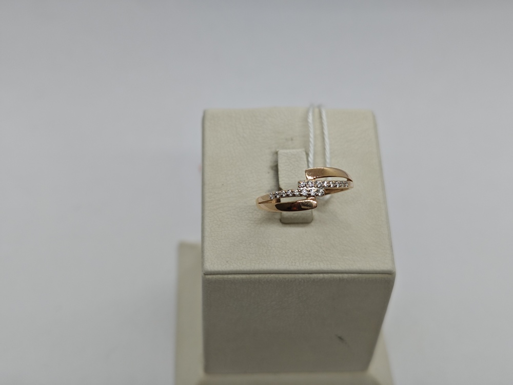 КОЛКМИ585 КОЛЬЦО С КАМНЯМИ (Au 585)