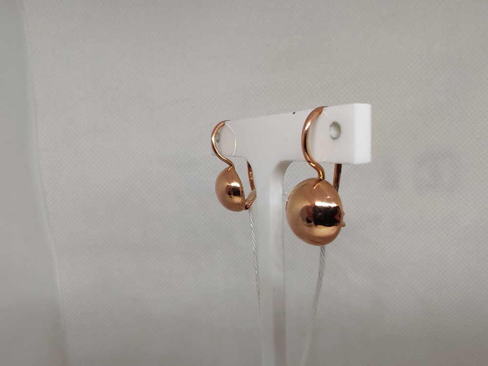 СЕРЬГИ БЕЗ КАМНЯ (Au 583)