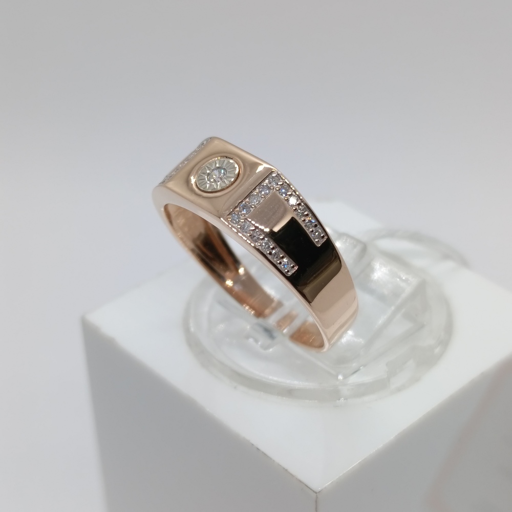 ПЕЧАТКА БРИЛЛИАНТ Au 585