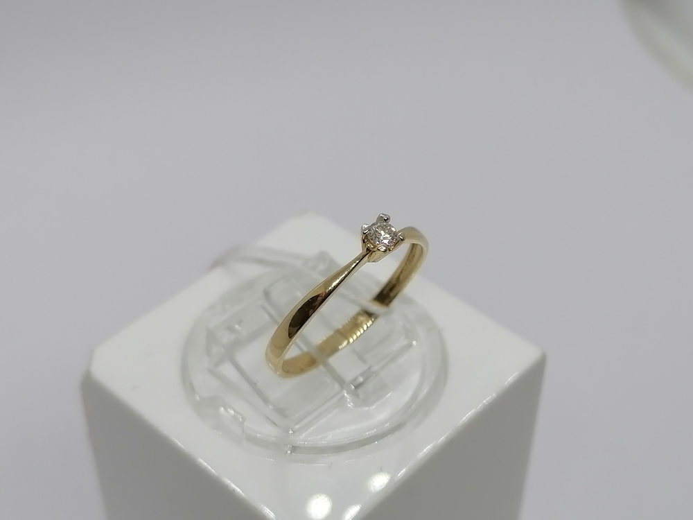 КОЛЬЦО БРИЛЛИАНТ Au 585