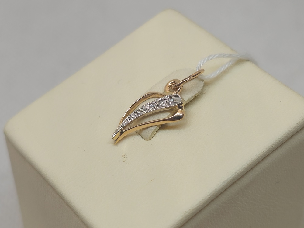 ПОДВЕСКА С КАМНЯМИ (Au 585)