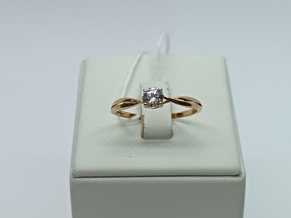 КОЛЬЦО С КАМНЕМ (Au 585)