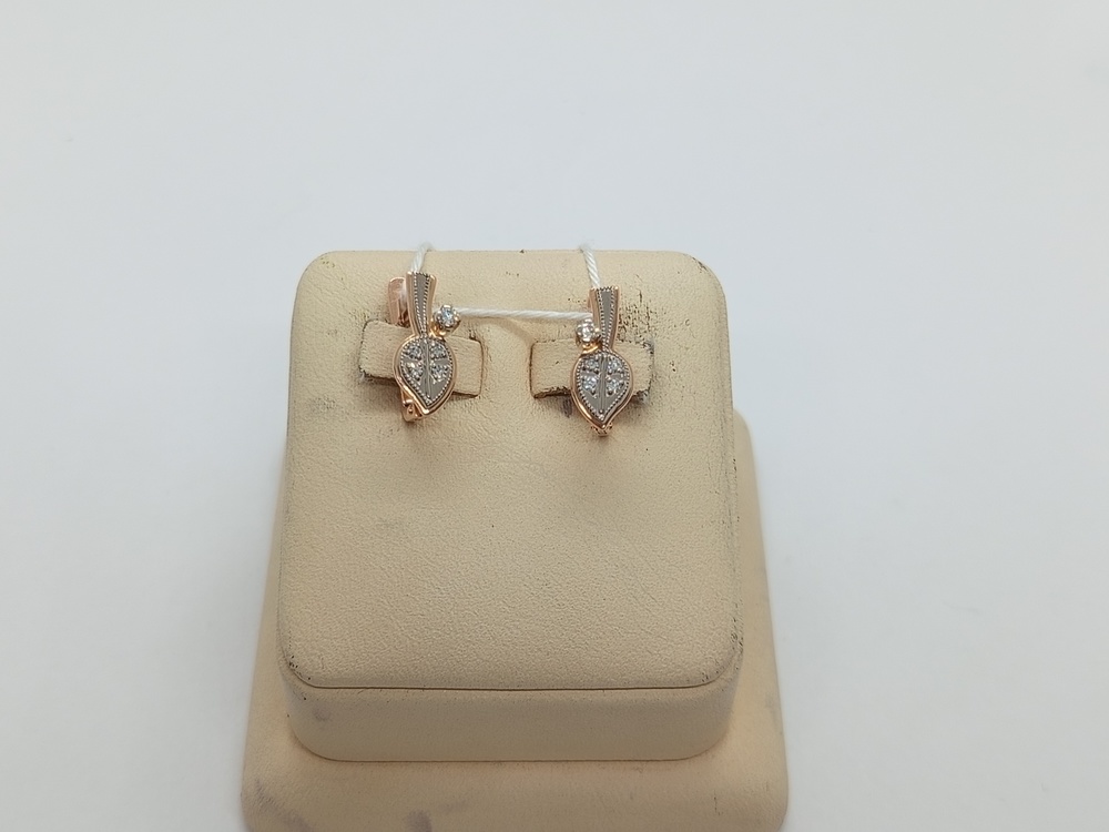 СЕРЬГИ БРИЛЛИАНТ (Au 585)