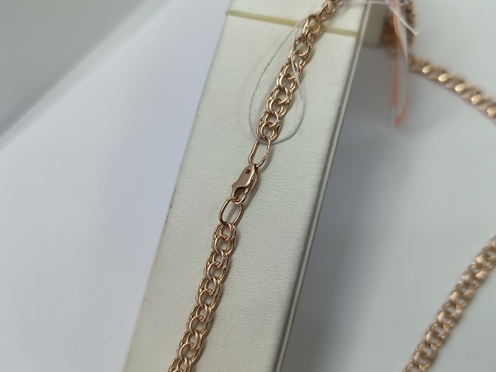 ЦЕПЬ ПОЛНОВЕСНАЯ Бисмарк (Au 585)