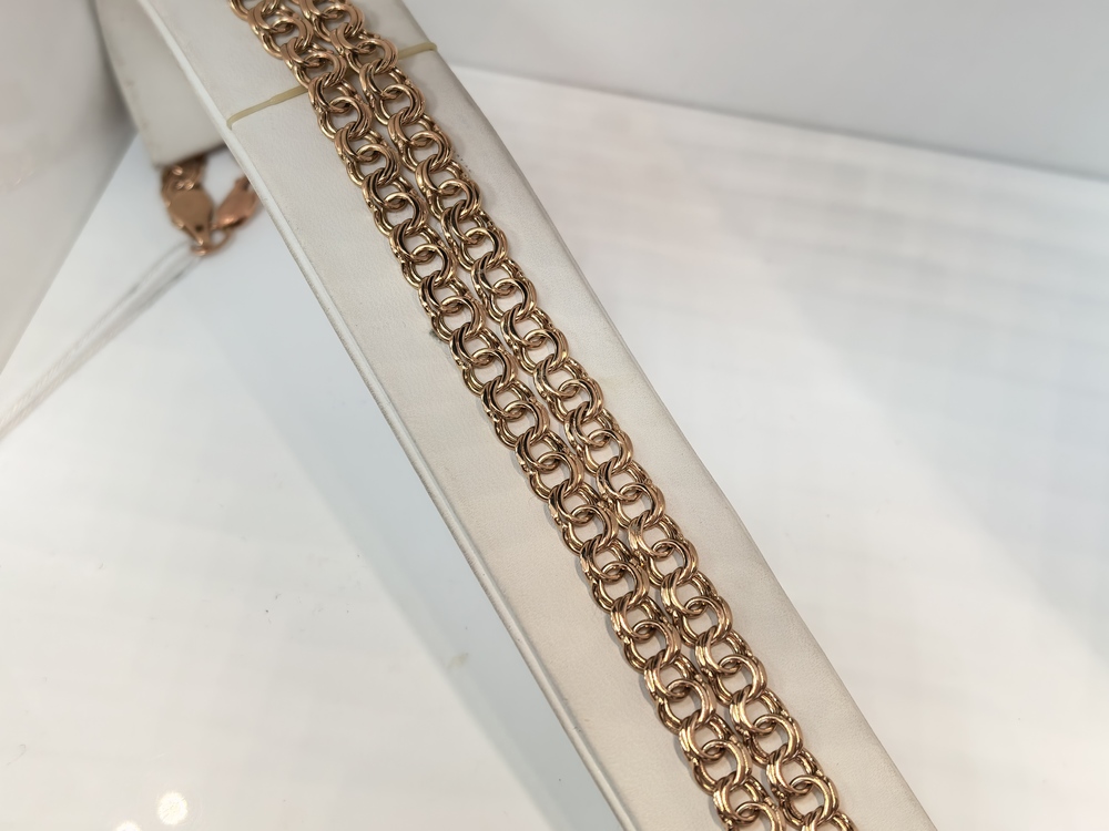 ЦЛБС585 ЦЕПЬ ПОЛНОВЕСНАЯ Бисмарк (Au 585)