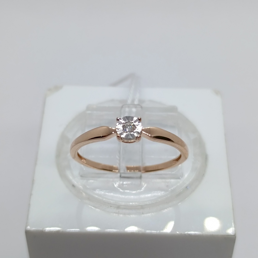 КОЛЬЦО БРИЛЛИАНТ Au 585