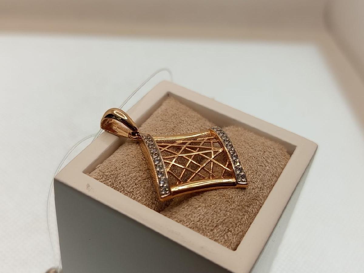 ПОДВЕСКА С КАМНЯМИ (Au 585)