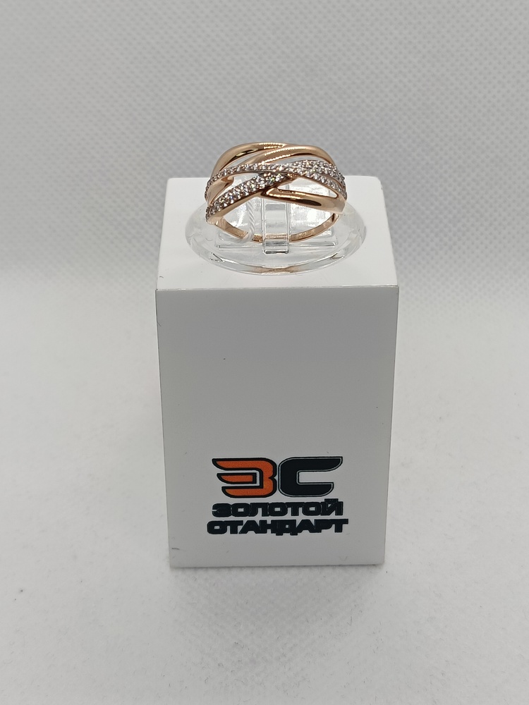 КОЛКМИ585 КОЛЬЦО С КАМНЯМИ (Au 585)