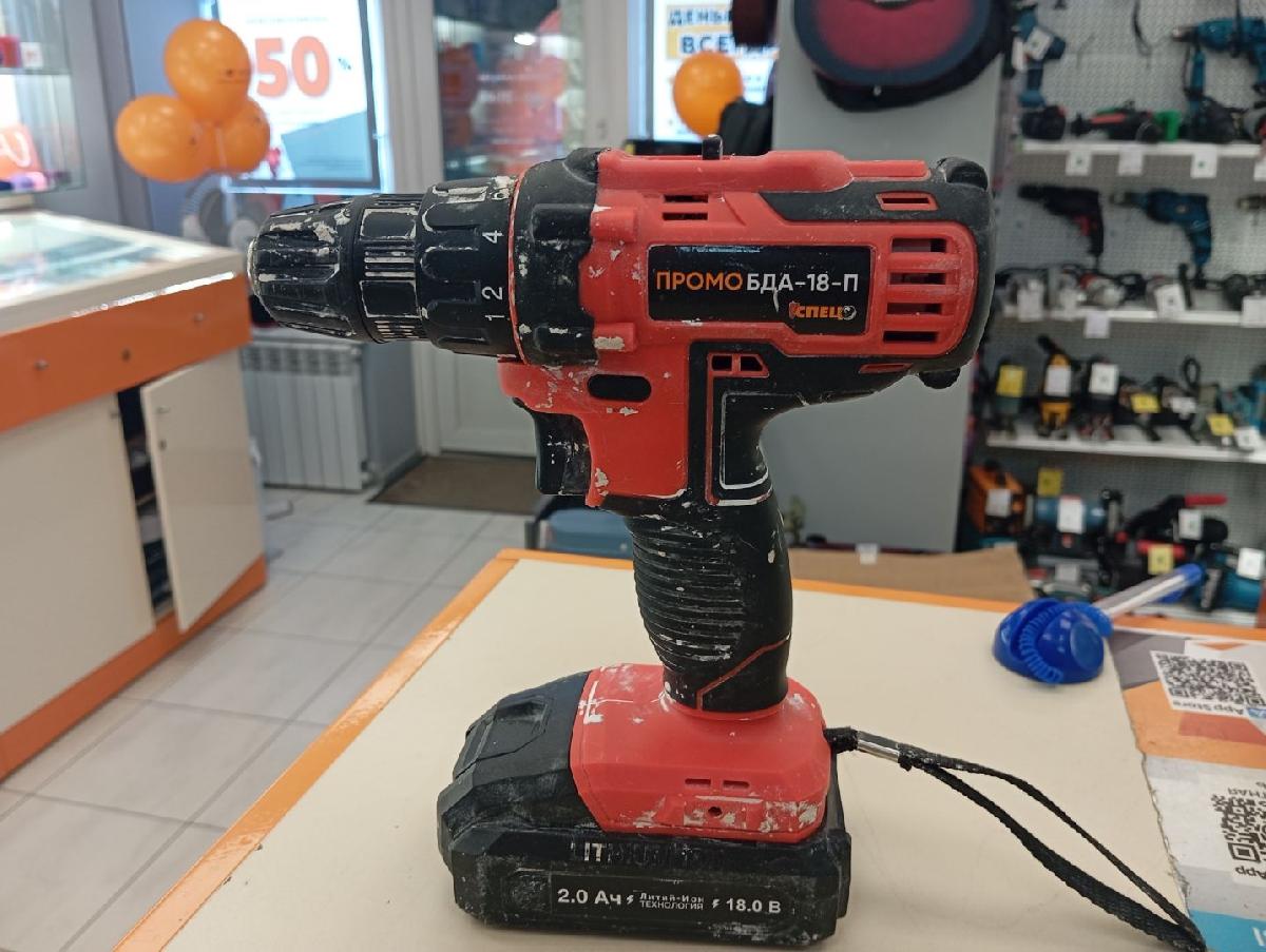 Шуруповерт Спец БДА-18-П;