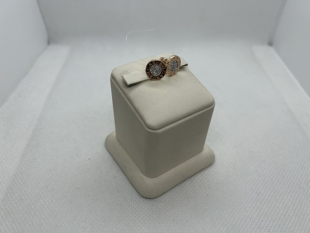 СЕРЬГИ ПУСЕТЫ с камнями (Au 585)