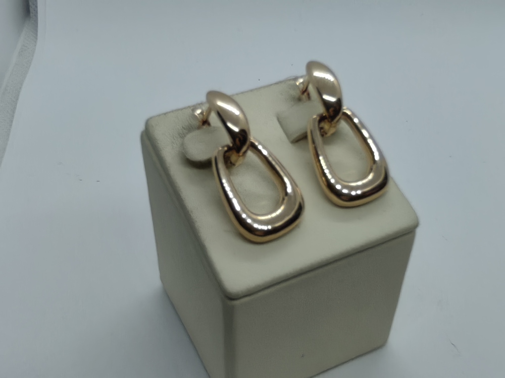 СЕРЬГИ БЕЗ КАМНЯ (Au 585)