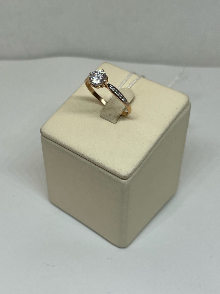 КОЛКМИ585 КОЛЬЦО С КАМНЯМИ (Au 585)
