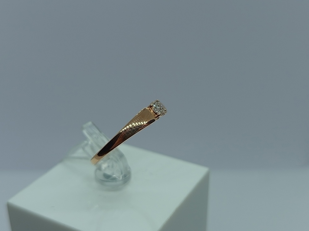 КОЛЬЦО БРИЛЛИАНТ Au 585