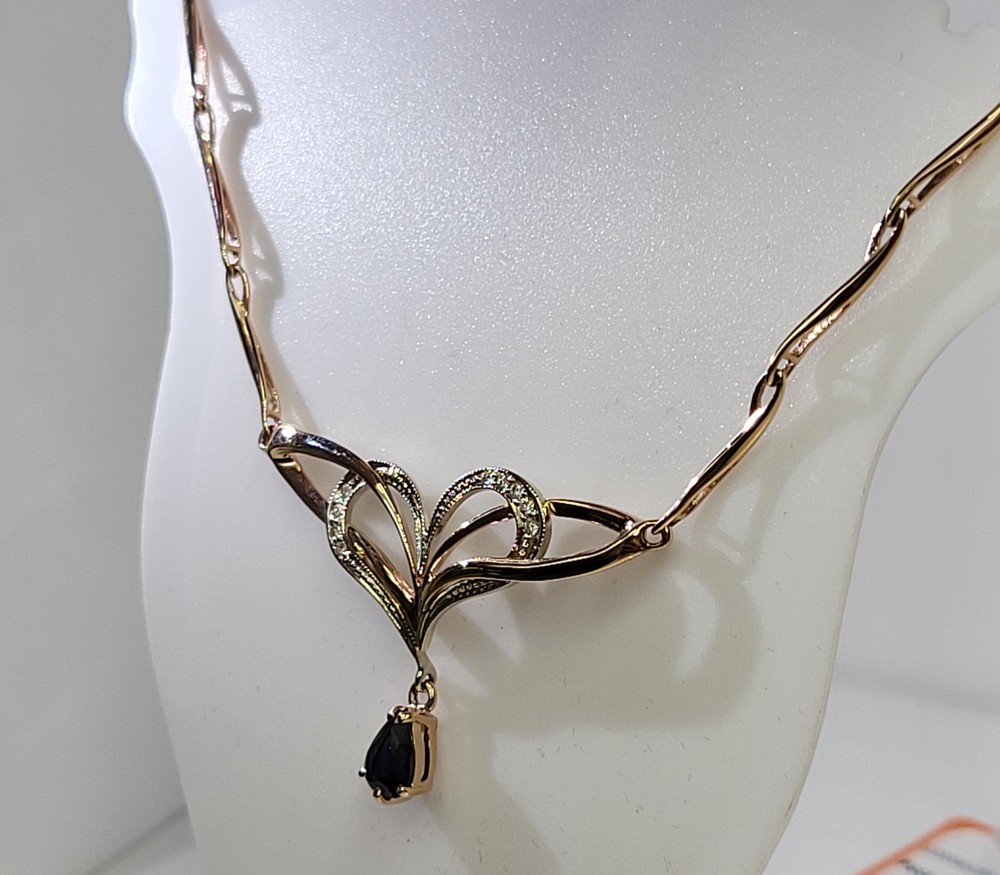 КОЛЬЕ БРИЛЛИАНТ Au 585