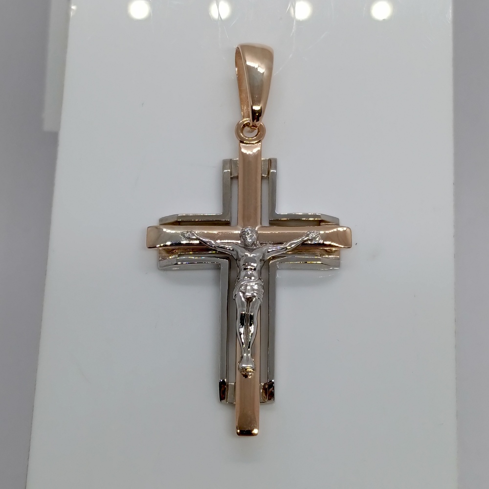 810-00341-10-00-00-00 ПОДВЕСКА КРЕСТ (Au 585)