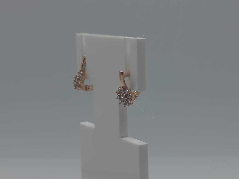 СЕРЬГИ С КАМНЯМИ (Au 585)