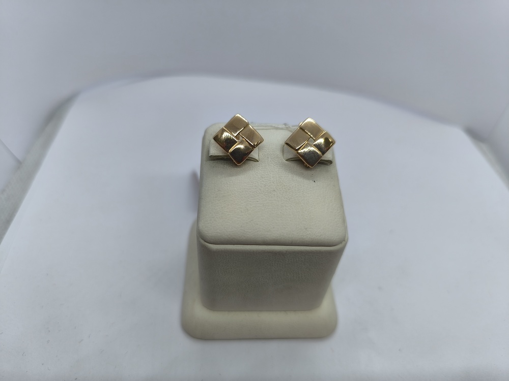 СЕРЬГИ БЕЗ КАМНЯ (Au 585)