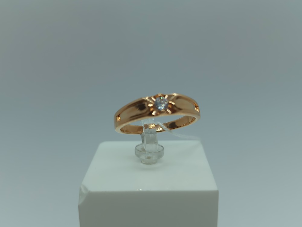 КОЛЬЦО С КАМНЕМ (Au 585)