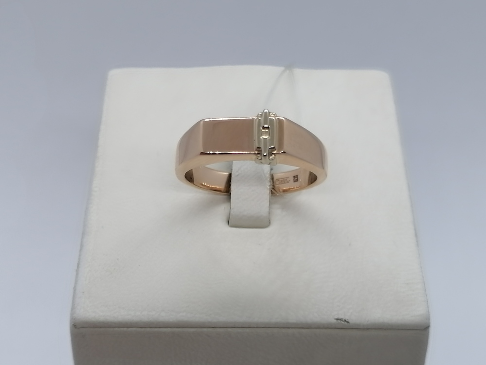 КОЛЬЦО ПЕЧАТКА без камня (Au 585)