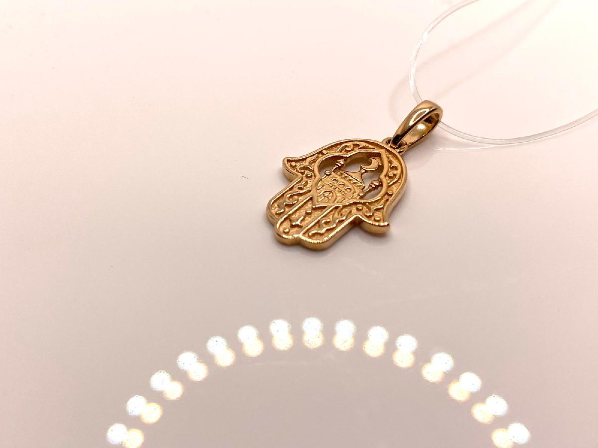 ПОДВЕСКА Мусульманская без камня (Au 585)