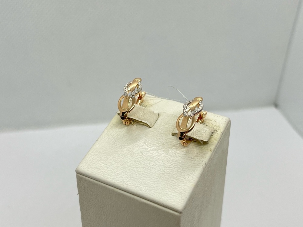 СЕРЬГИ С КАМНЯМИ (Au 585)