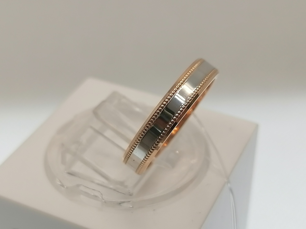 КОЛЬЦО ОБРУЧАЛЬНОЕ без камня (Au 585)